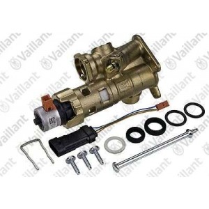 Trevägsventil med adapter, mäs