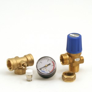 Ventilsats 2,5 bar man. avluft