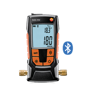 TESTO 552  högnoggrann vaccummätare med bluetooth.