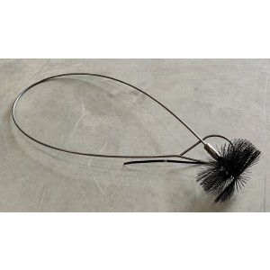 Sotviska Ø115*40 L=1270 Böjlig
