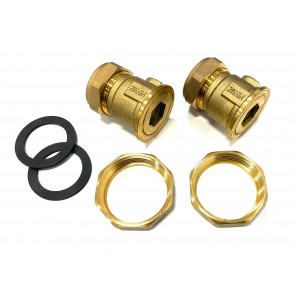 G40X28MM UNIONVENT KLÄMR (2 ST) PUMPKOPPLINGAR