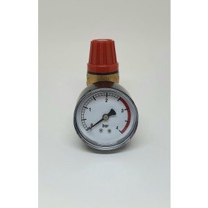 047. Säkerh.vent M Manometer Res.d