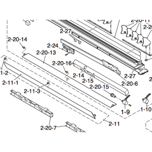 Övre luftriktare till Nordic Inverter 09 DR-N