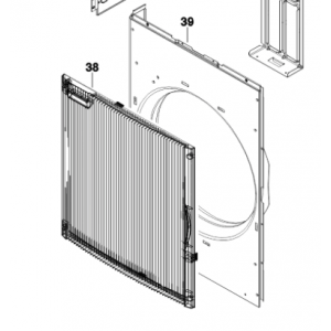 038A. Fläktgaller till IVT Air Combo 60