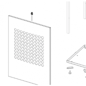 Panelplåt fram IVT till IVT Optima