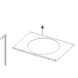 008A. Takplåt IVT Optima 600/900/1100