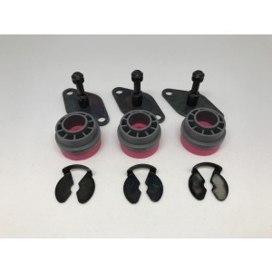 Gummidämpare/vibrationsdämpare kompressor NIBE 310/410 mfl