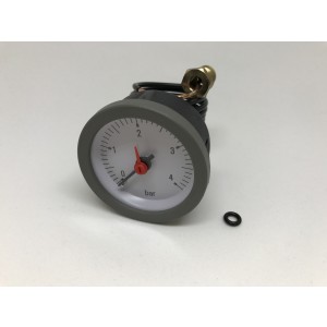 042. Manometer 0-4bar Grey