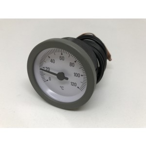 040. Termometer 0-120 Gr.grå