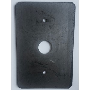 099. Brännplåt Asklucka Vedex