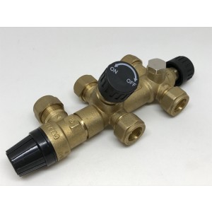 079. Ventilkoppel (2ventiler + säkerhetsventil)