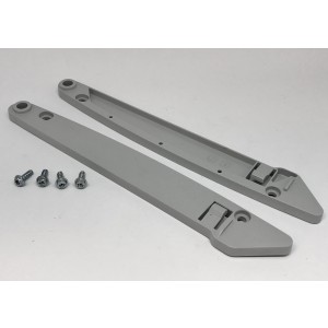 134. Gavlar aluminiumdörr övre-och undre