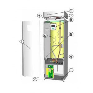 Ställfot M10 Sexkant