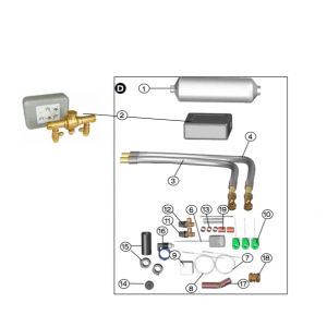 Stödhylsa Cu 28*1,2