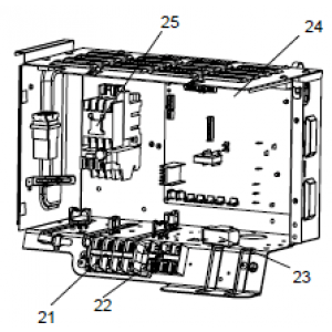 Kretskort till Mitsubishi PUH-P100YHA 