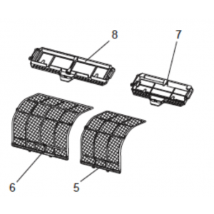 Filterset till Mitsubishi MSZ-FD