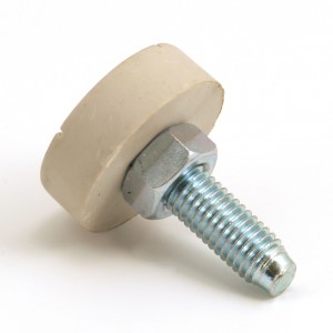 006A. Gummifot M10x35