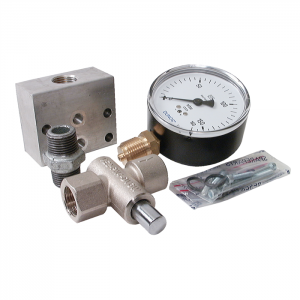 Manometer Kpl160Mbar Multibl.