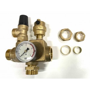 017B. Ventilsats G1"2,5 Bar