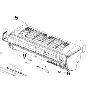 005A. Hela Frontpanelen till Nordic Inverter JHR-N/KHR-N