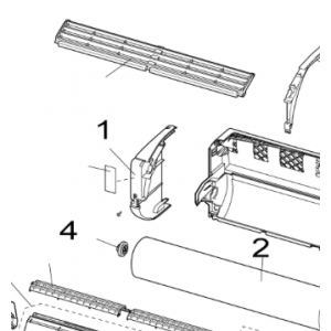 001. Front innerdel vänster till Nordic Inverter LRN/PRN