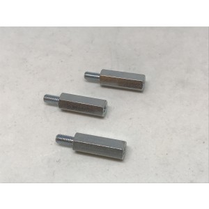 3 pack Distans vänster korta för snabbfäste