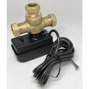 Växelventil 525-22 med motor och kabel