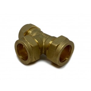 T-rör klämringskoppling 22 mm