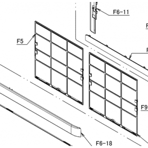 Luftfilter FTXTA30B2V1BW