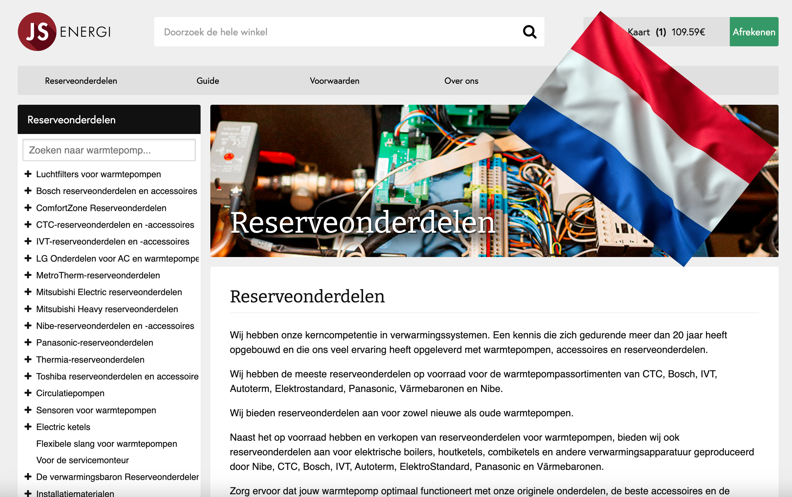 Lanserar ehandel i Nederländerna