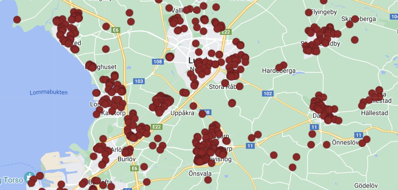 Ny värmepump i Staffanstorp