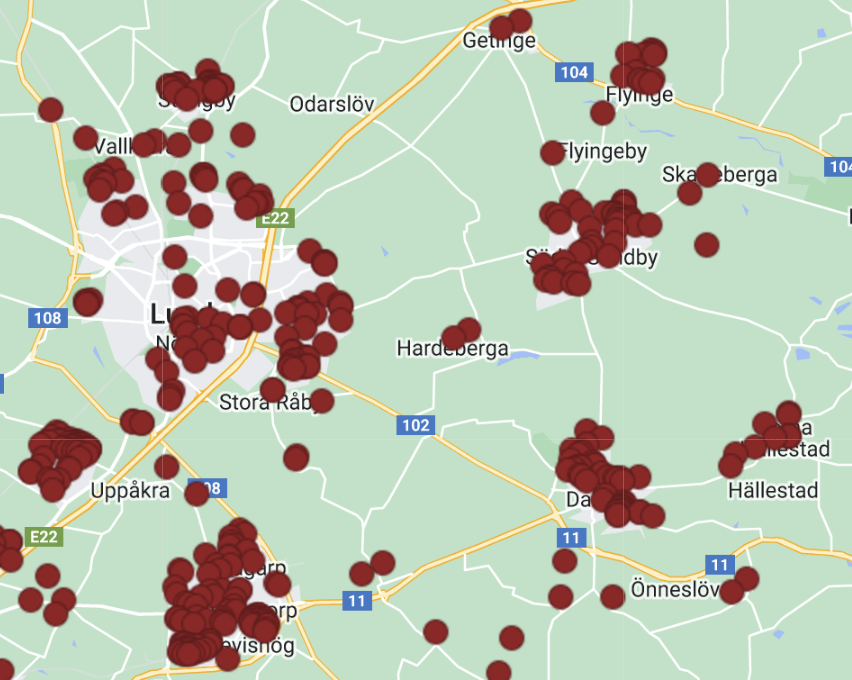 Ny värmepump i Södra Sandby